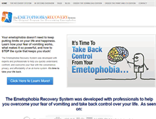 Tablet Screenshot of emetophobiarecovery.com